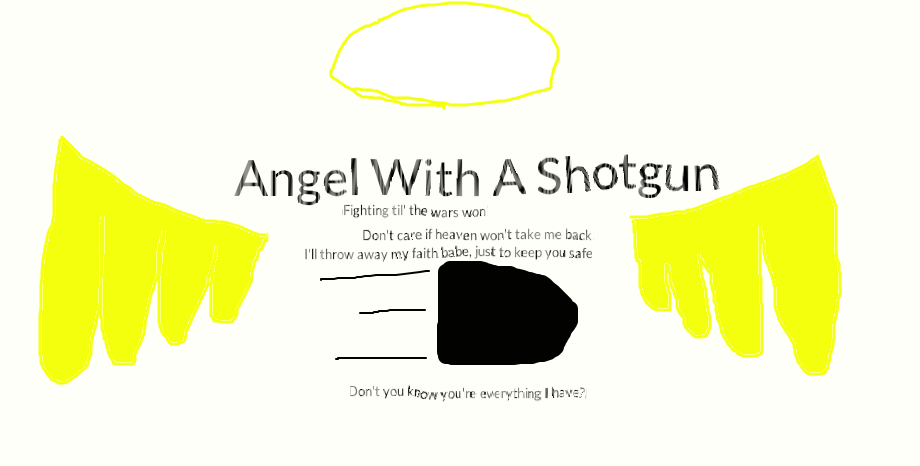 Angel With A Shotgun The Cab Lyrics By Theevilpanda Chan On Deviantart