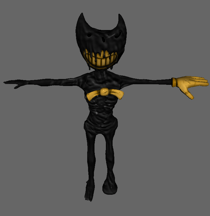 Ink Bendy (Dark Revival) Model Download MMD by waleedtariqmmd on