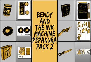 Batim Pepakura Papercraft Pack 2