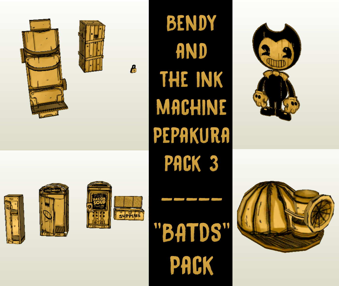 Bendy 2 Dark Revival - Image Pack by SmakkoHooves on DeviantArt