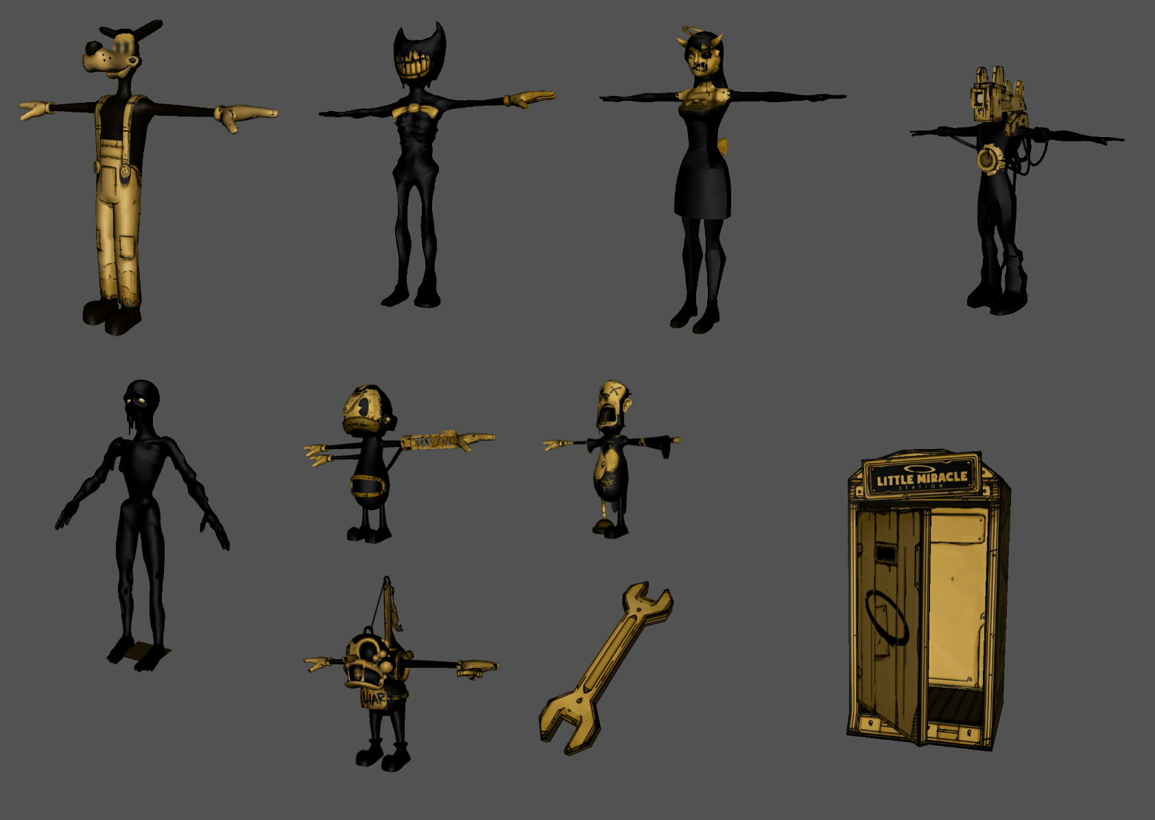 Bendy 2 Dark Revival - Image Pack by SmakkoHooves on DeviantArt