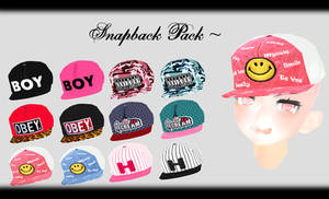 [MMD] Snapback Pack DL ~