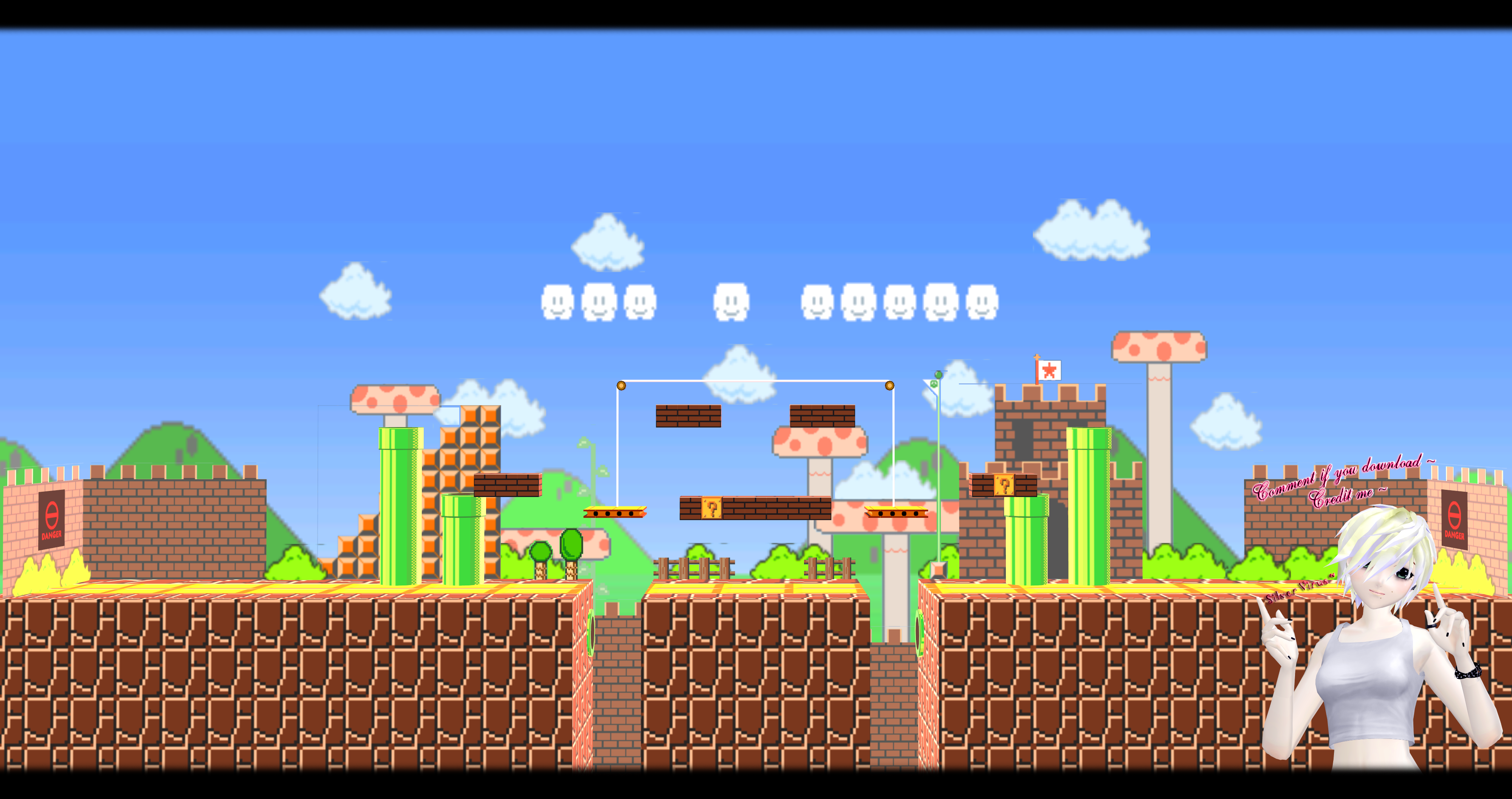 [MMD] Mushroom Kingdom DL by oDSVo on DeviantArt