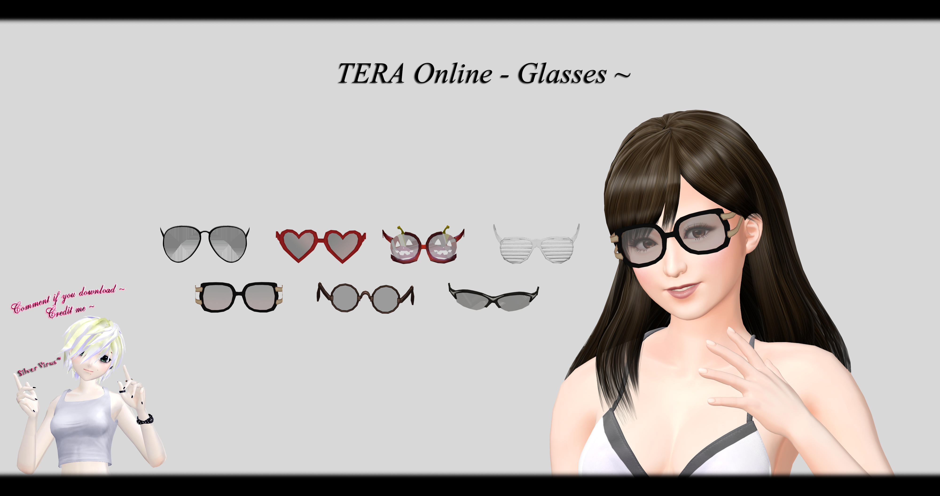 [MMD] TERA Online - Glasses DL ~