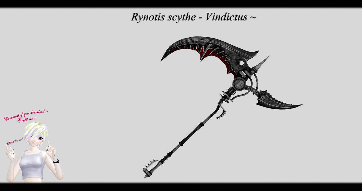 [MMD] Rynotis scythe Vindictus DL by oDSVo on DeviantArt