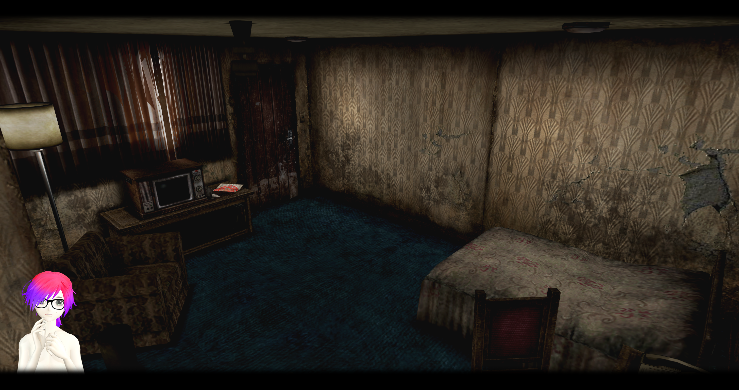 MMD Silent Hill 3 Hotel room DL.