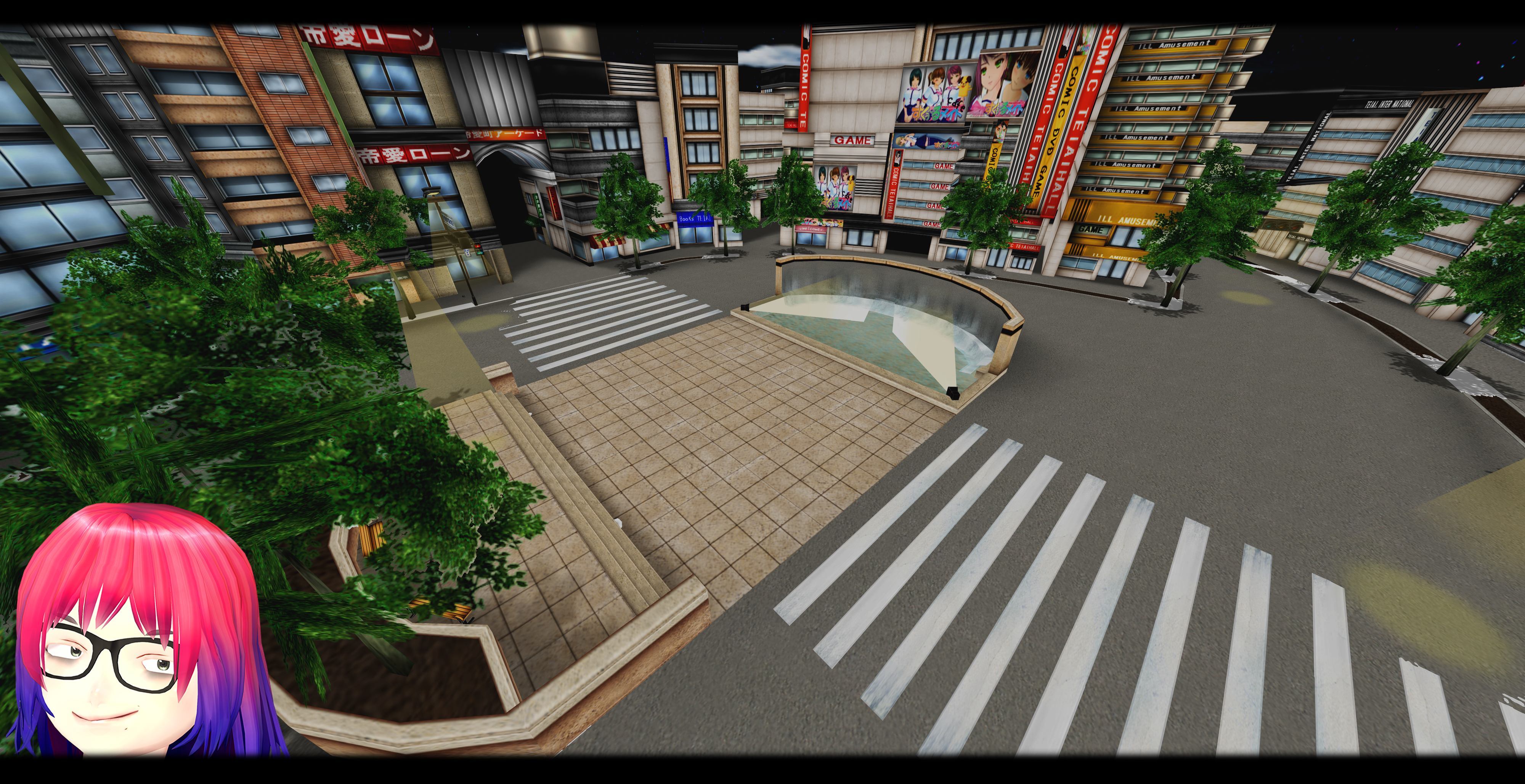 Mmd Town Square Dl By O Dsv O On Deviantart