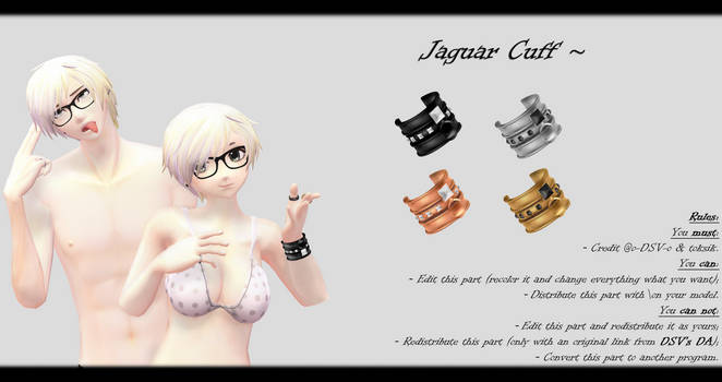 [MMD] Jaguar Cuff DL ~