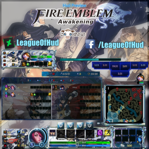 Fire Emblem HUD League of Legends