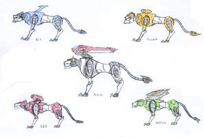 Voltron Lions