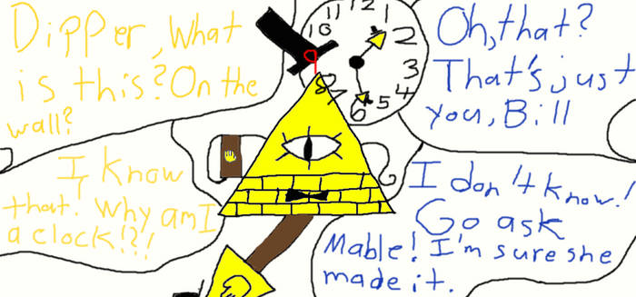 Bill Cipher Clock