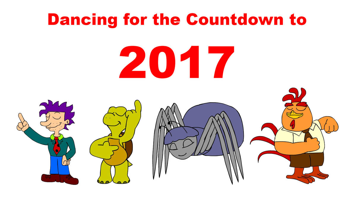 Flash Animated Countdown To 2017 Dance By Blackrhinoranger On
