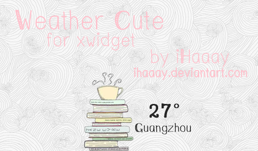 Weather Cute for xwidget