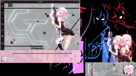 [DesukaSkin.v2.3] AIMP4 Skin Inori Yuzuriha