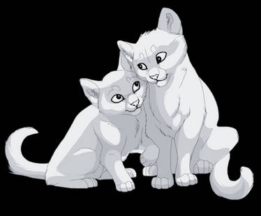 Kitten pair- Lineart