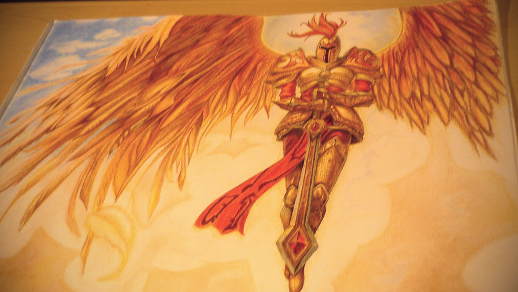 LoL, Kayle drawing