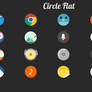 Circle-Flat Icons