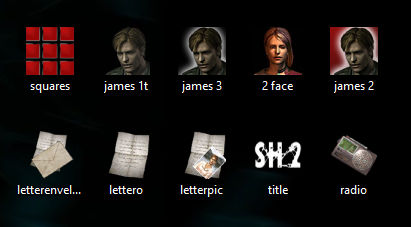 Silent Hill 2 Icons by HueyFU on DeviantArt