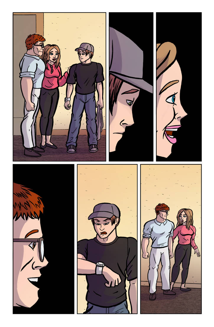 Joe Hero Comic Sample Page by Calvin228 on DeviantArt