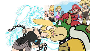 Bowsette ''I'm the bad guy''