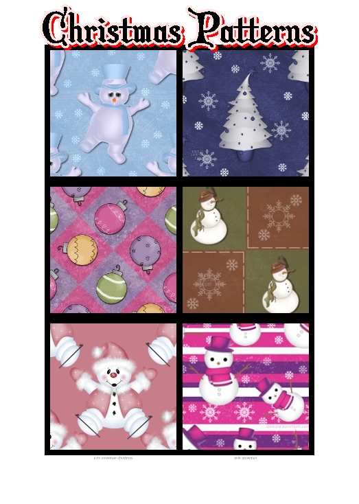 Christmas Patterns