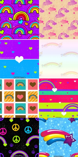 Rainbow Pattern Set