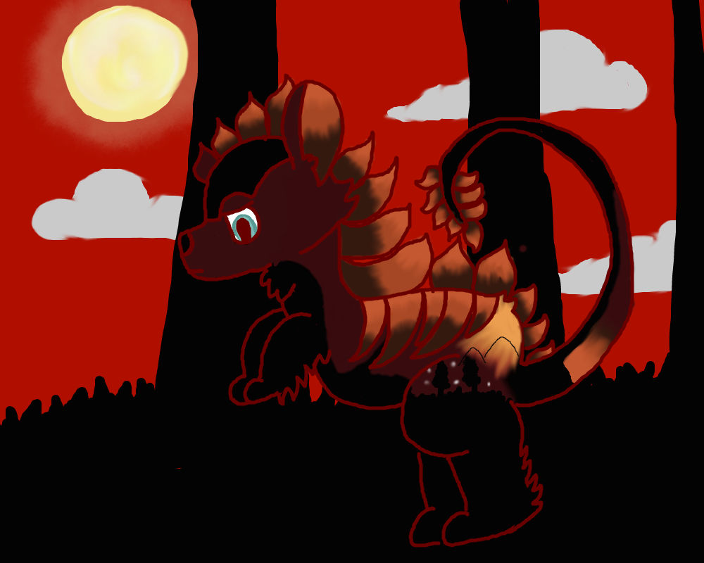 On a red summers night... by Gadgetrocks on DeviantArt