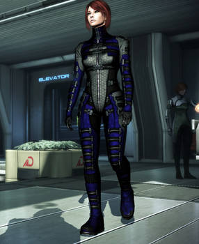 ME3 Asari Commando Armor