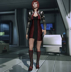 ME3 Red Kasumi/Jack Dress