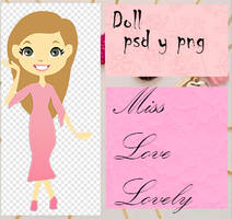 Doll psd y png  Miss Love Lovely- -zoevalentina17