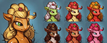 Pony Colouring + PSD