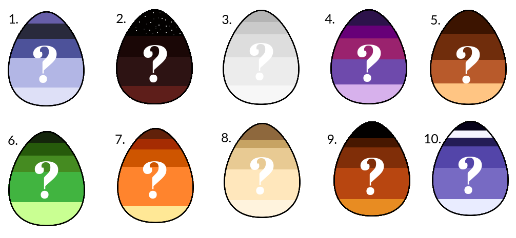 Mystery Egg Adopts: Open by night-hawk0913 on DeviantArt