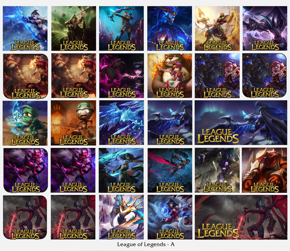 League of Legends A by griddark on DeviantArt