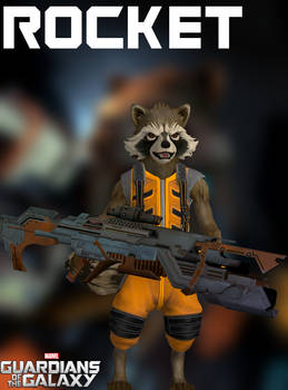 Rocket - GOTG - XPS