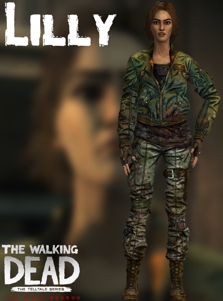 Lilly (Episodes 24) The Walking Dead The Final Season Minecraft Skin