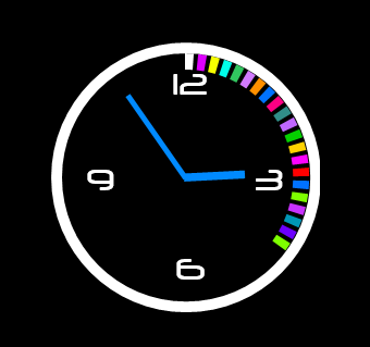 Modern-Animated-Round-Clock 4-3-1