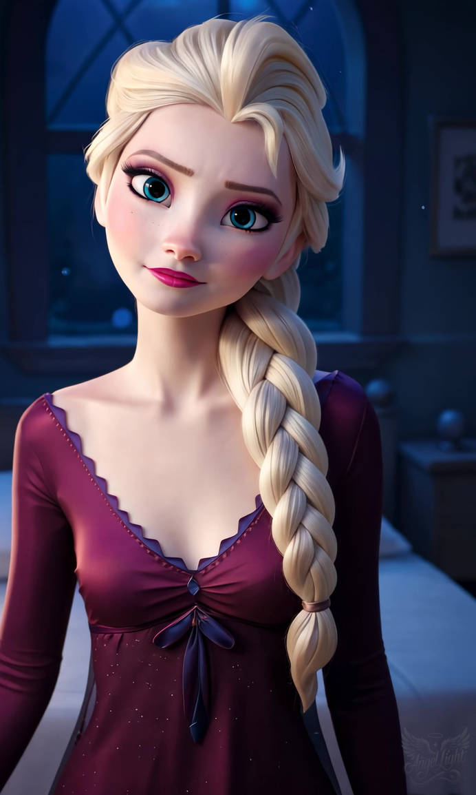 Elsa by alluring-artwork on DeviantArt