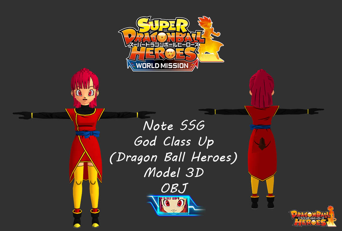 Note Ssg God Class Up Model 3d Sdbh World Mission By Maxiuchiha22