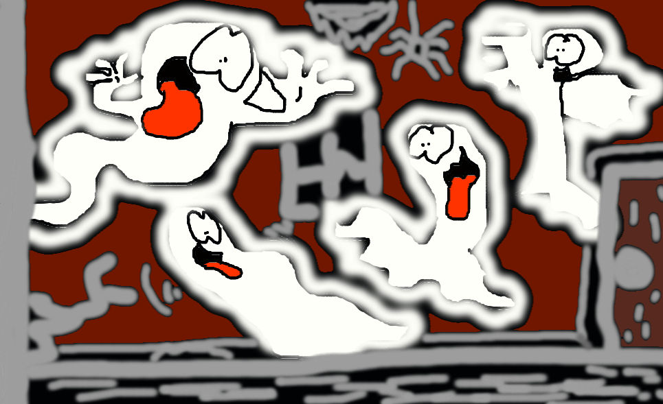 haunted house ghosts by ghosthawk2000 on DeviantArt