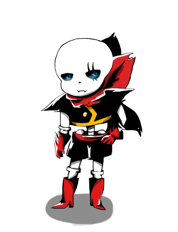 Red soul killer sans by FishOnCola on DeviantArt