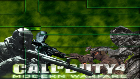 PS3+PSP+PC wallpapers for COD4 by ksouth on DeviantArt
