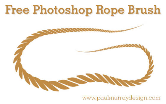 FREE Photoshop Rope Brush