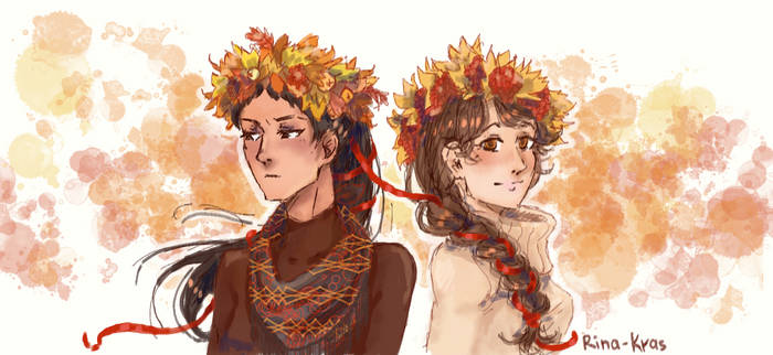 haikyuu: autumn fem!iwaoi