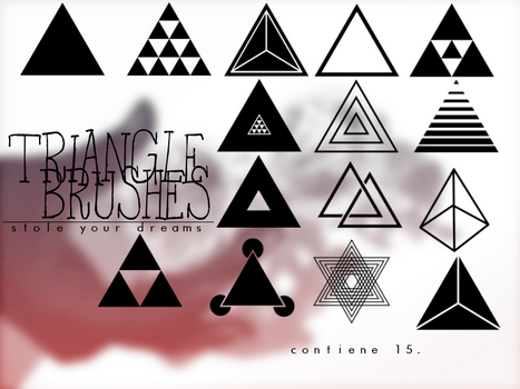 Triangle brushes - .ABR