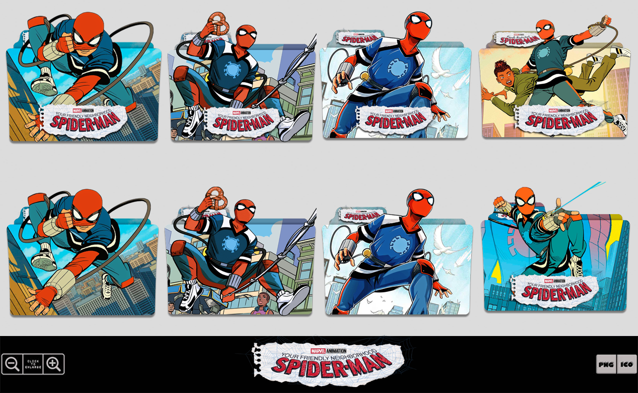 Your Friendly Neighborhood Spiderman Folder Icon by azarudeensaha on ...