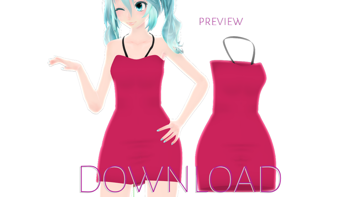 Tda Fitted MiniDress [DL Now] by Maybe--Tomorrow on DeviantArt