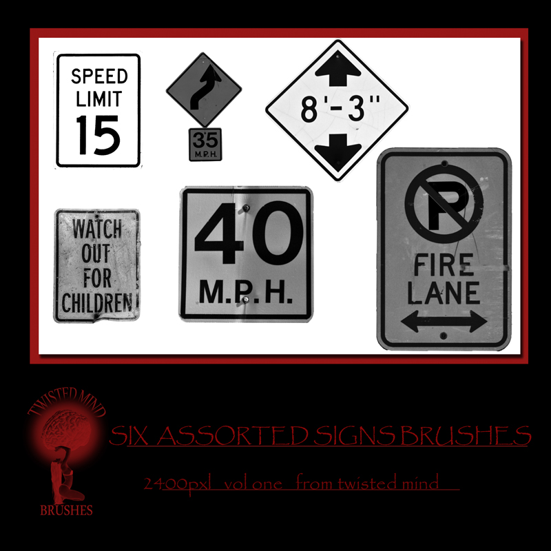 Twisted Mind street signs vol 1