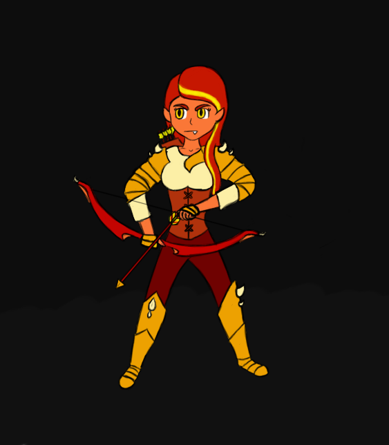 Red Dragon Girl by SheepFaceTV on DeviantArt