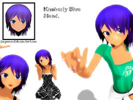 MMD Head H001 Kimberly Blue