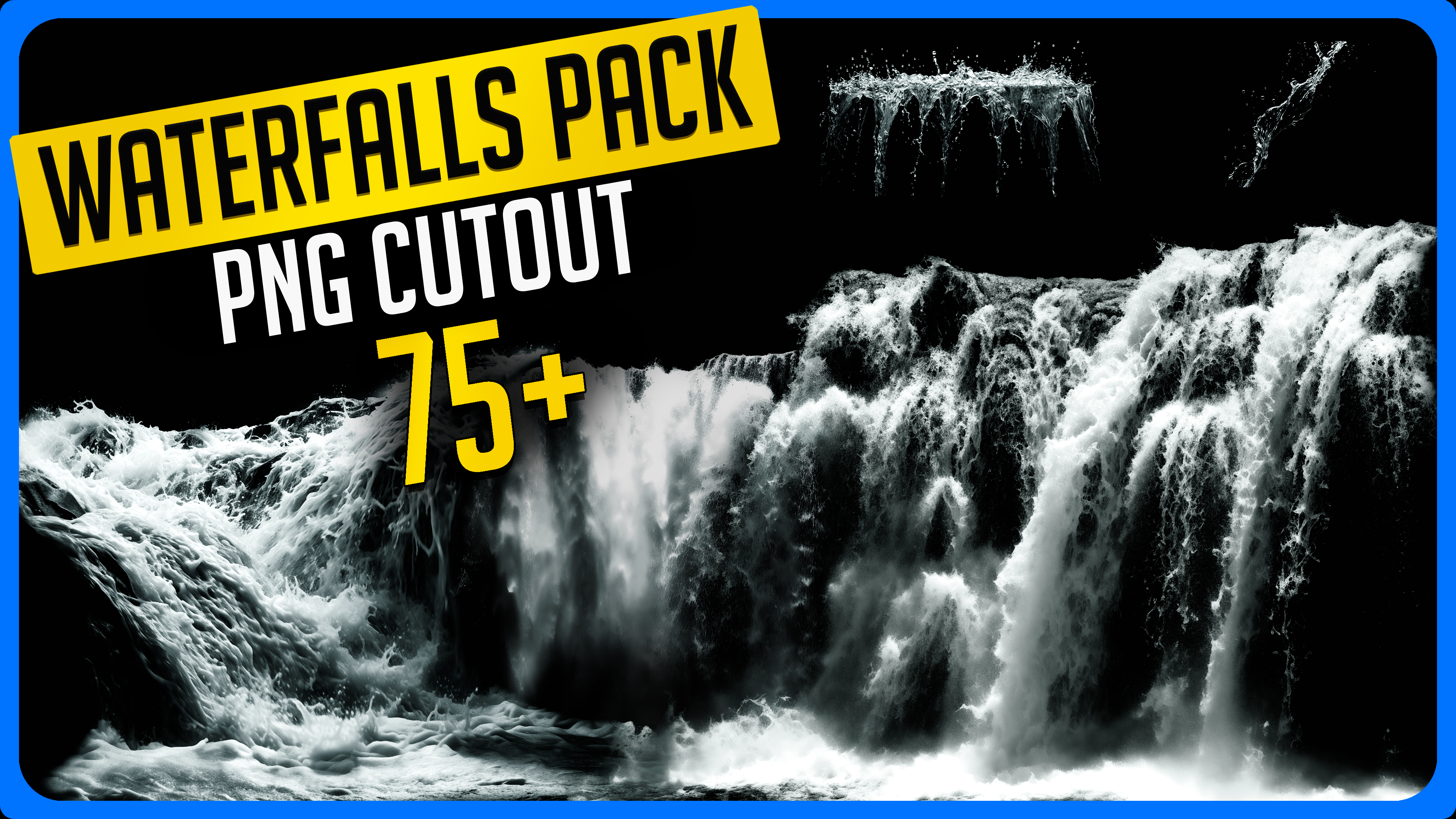75+ PNG Cutout Waterfalls Effects by Blazgad on DeviantArt